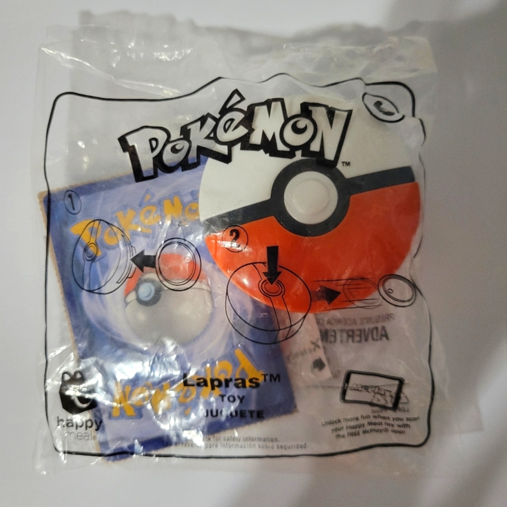 2019 McDonald's Pokémon Toy and card